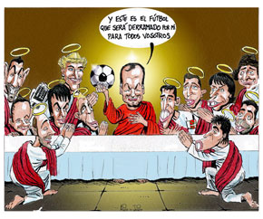 Bielsa y los apstoles